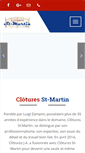 Mobile Screenshot of cloturesstmartin.com